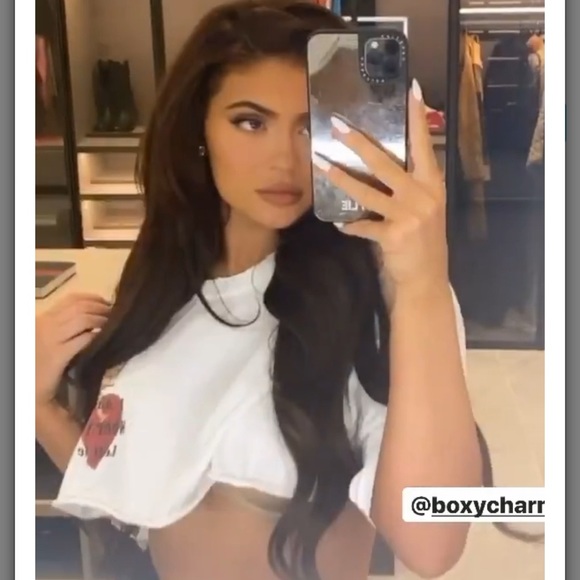 Boys Lie I Am Not Where You Left Me crop tee - Picture 9 of 9